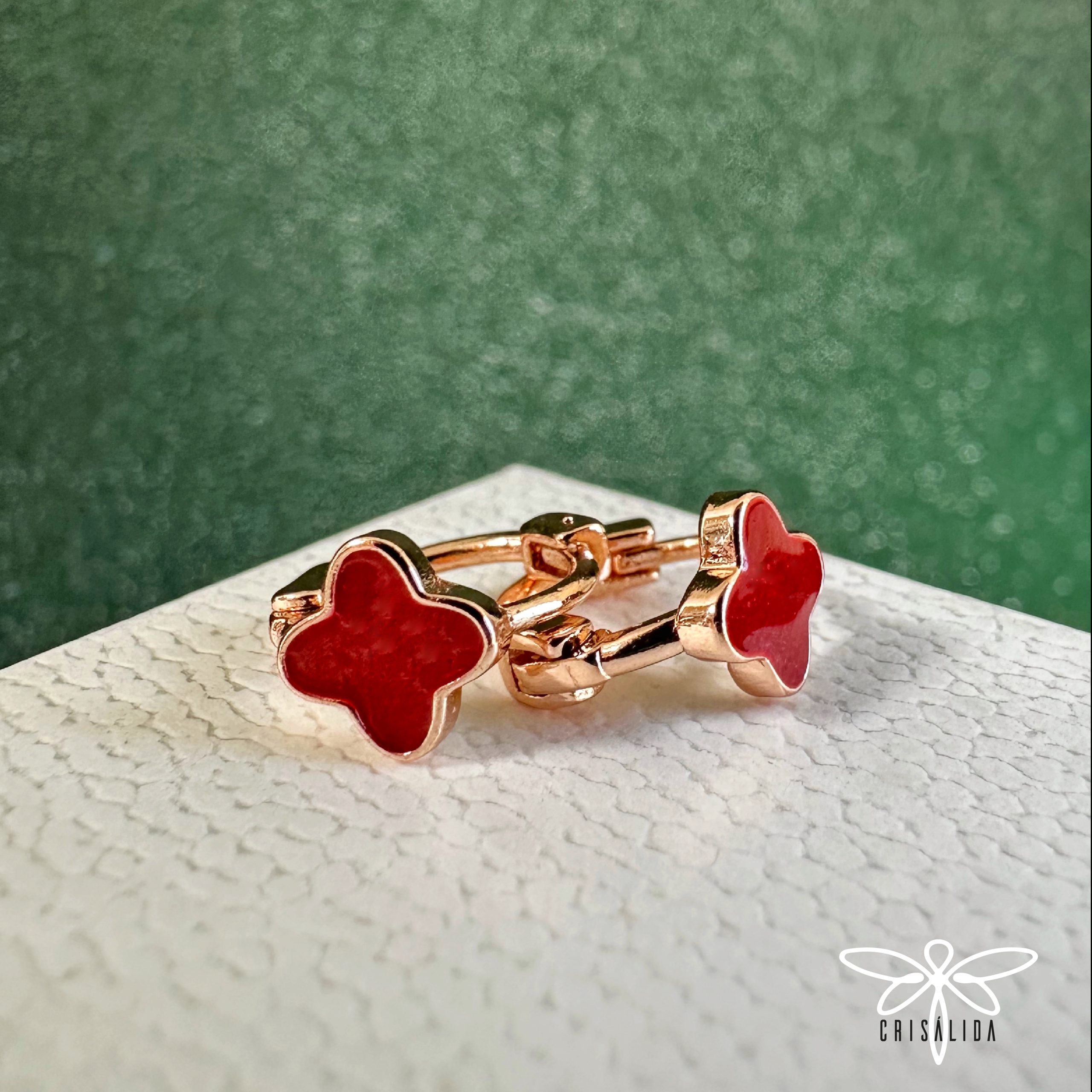 Argollas estilo Van Cleef