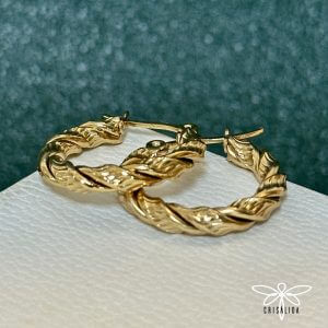 Argollas trenzadas