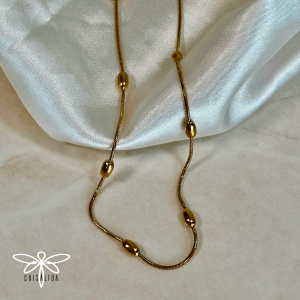 Collar simple con pepitas