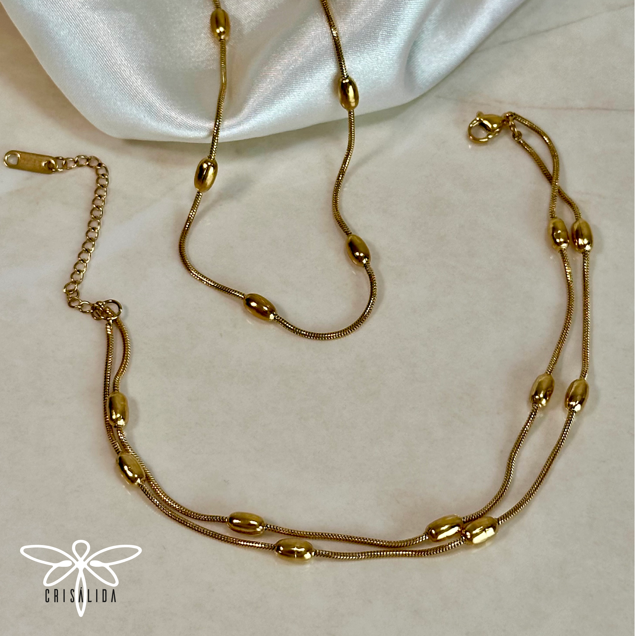 Collar simple con pepitas - Imagen 2