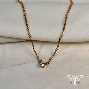 Collar punto cristal